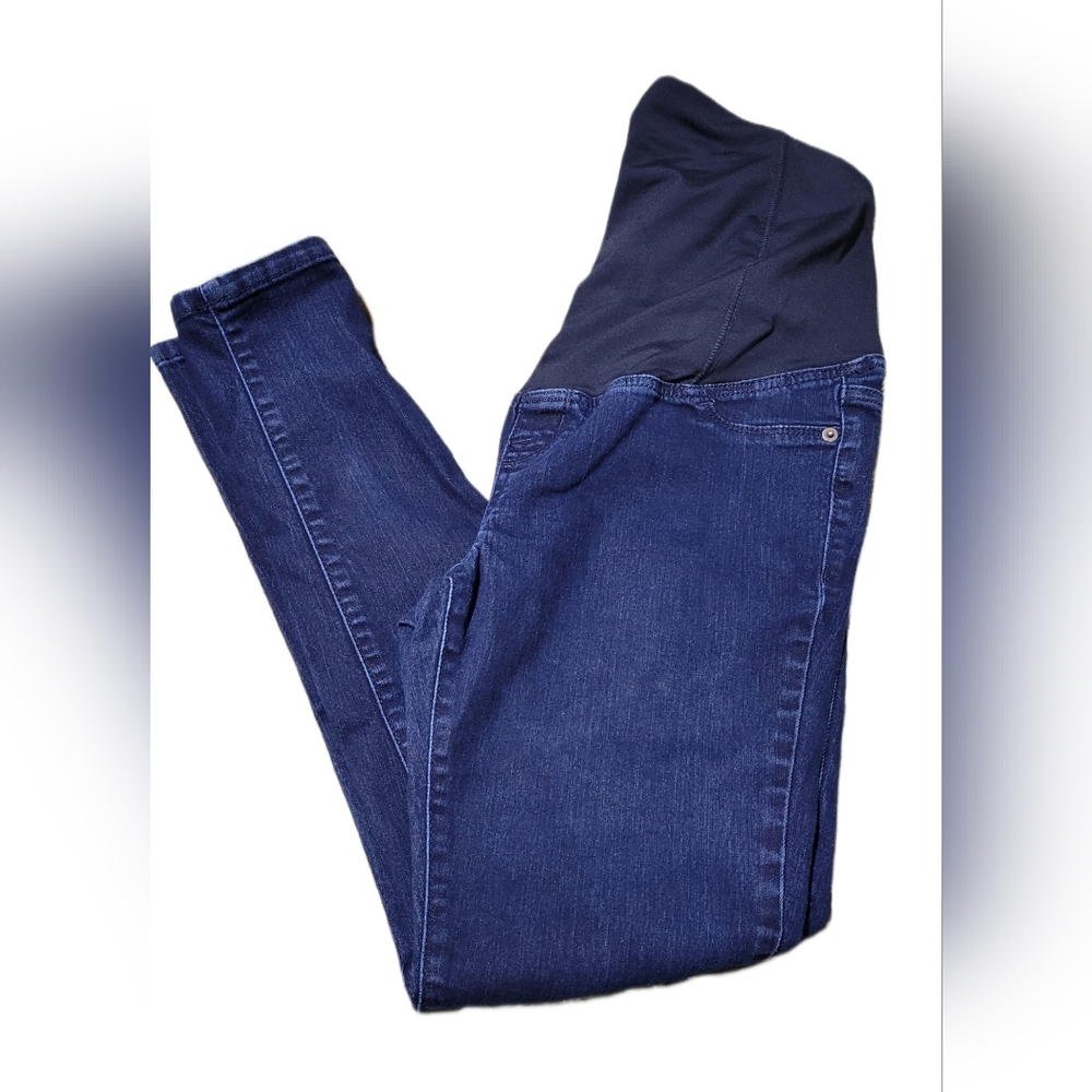 Isabel Maternity by Ingrid & Isabel Navy Skinny Jeans